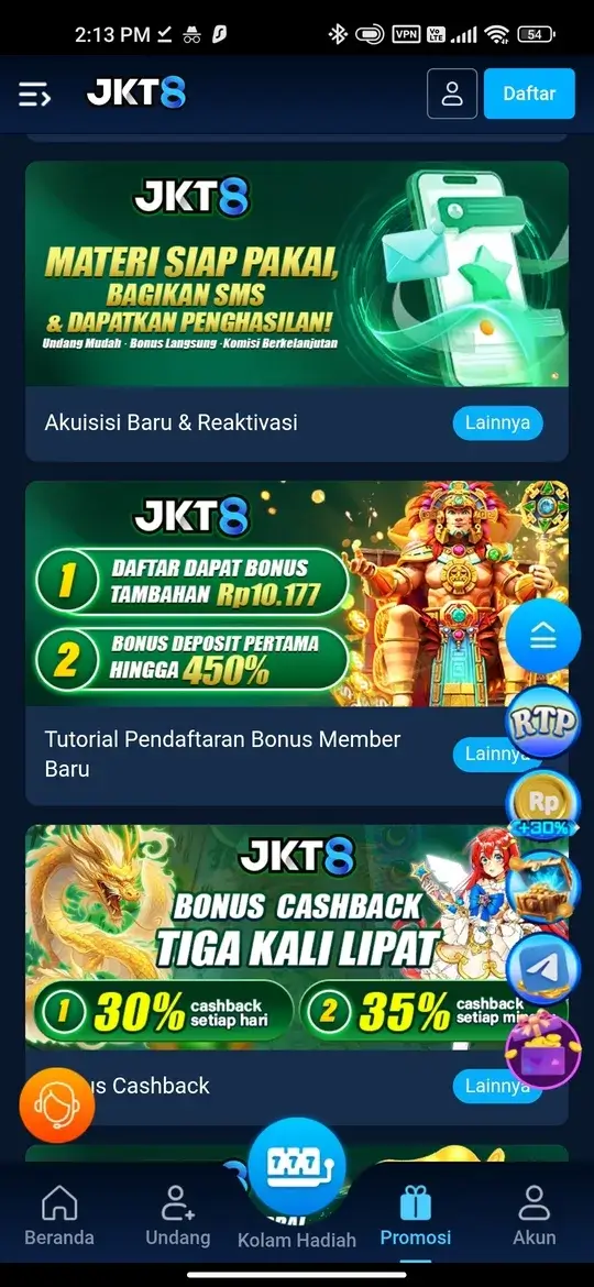 JKT8 APK Screenshot 4 - Sportsbook